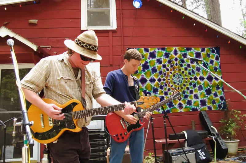 Drew and Friends perform at the Porter Party on Nimshew Ridge, 2012