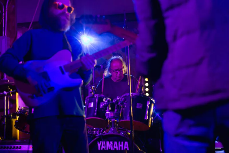 Jimmy Faye with Dylan's Dharma performing at the St Patty's Shindig.