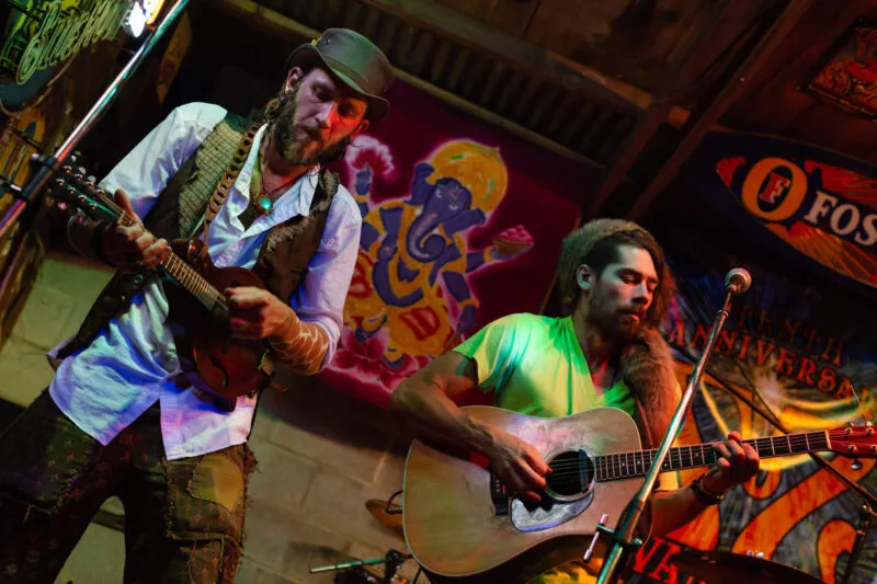 Low Flying Birds perform at Creekside Cantina, 2018