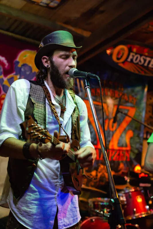 Low Flying Birds perform at Creekside Cantina, 2018