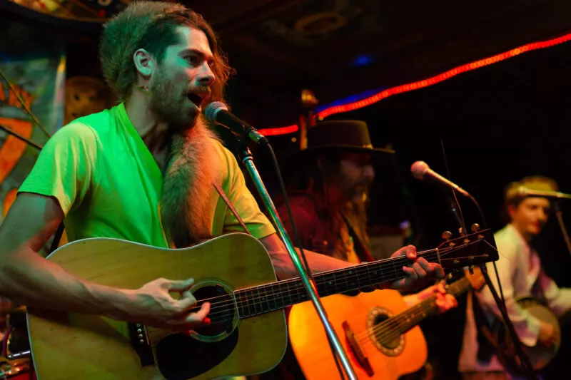 Low Flying Birds perform at Creekside Cantina, 2018