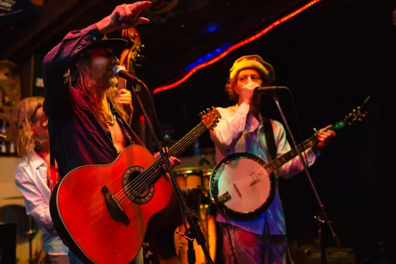 Low Flying Birds perform at Creekside Cantina, 2018