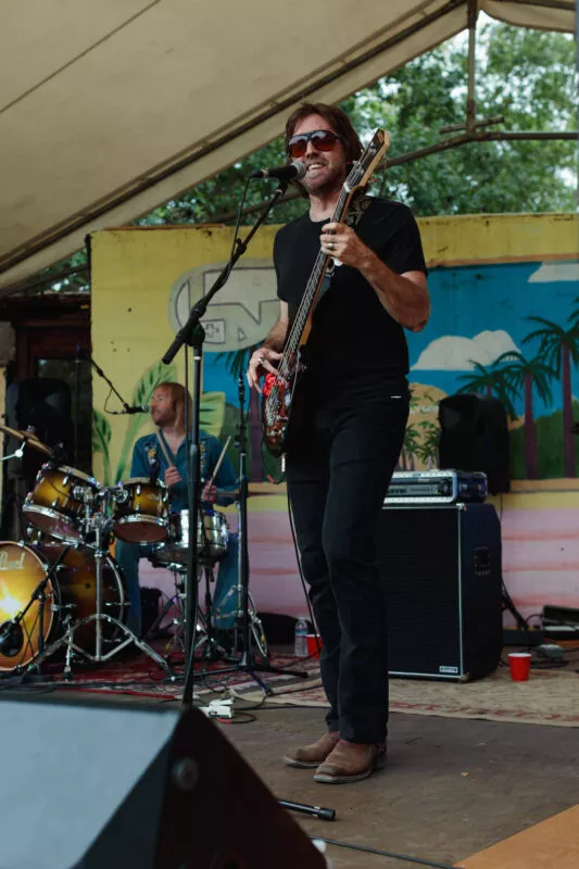 Ride the Blinds performs at Lambstock, 2022.