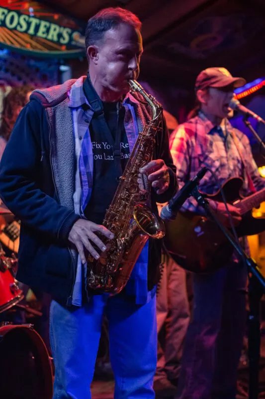 Swamp Zen performs at the  2016 Creekside Cantina Party