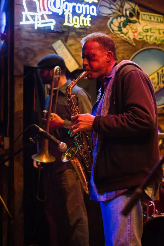 Swamp Zen performs at the  2016 Creekside Cantina Party