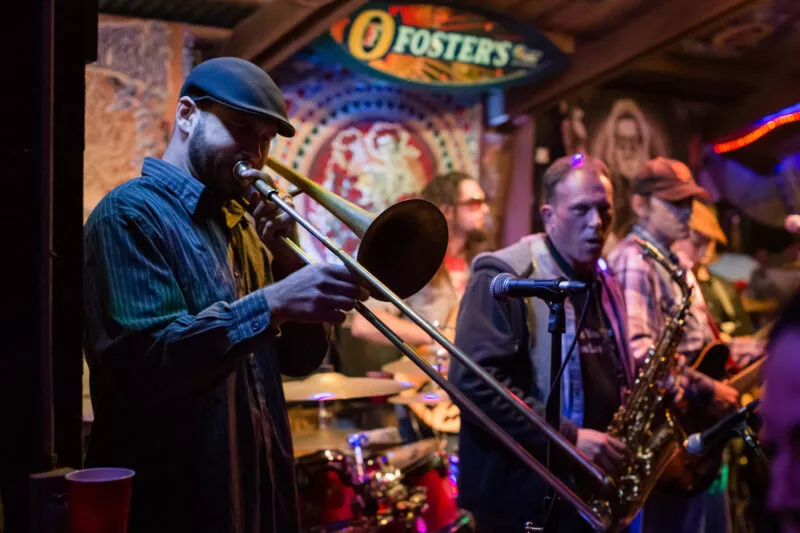 Swamp Zen performs at the  2016 Creekside Cantina Party