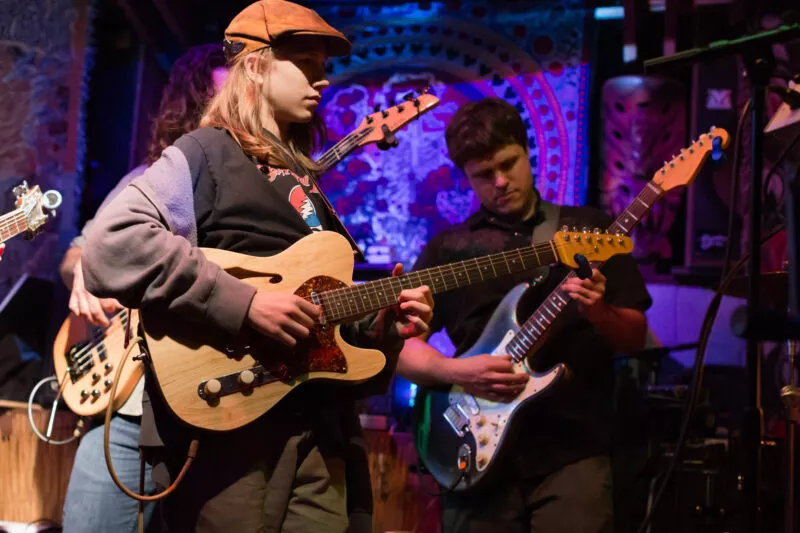 Swamp Zen performs at the  2016 Creekside Cantina Party