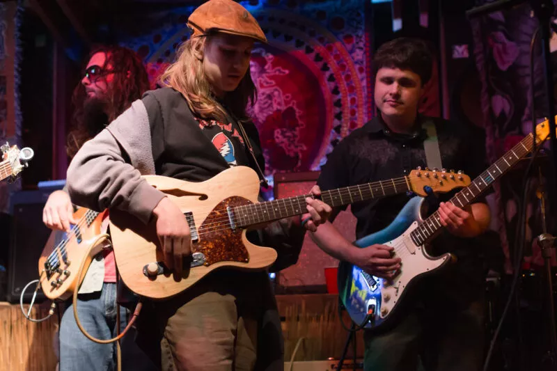 Swamp Zen performs at the  2016 Creekside Cantina Party