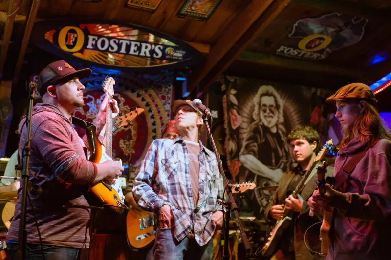 Swamp Zen performs at the  2016 Creekside Cantina Party