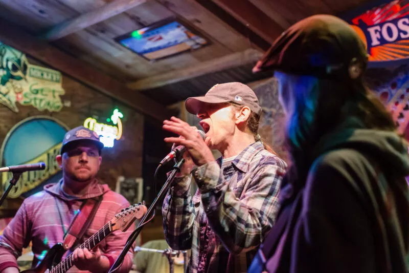 Swamp Zen performs at the  2016 Creekside Cantina Party