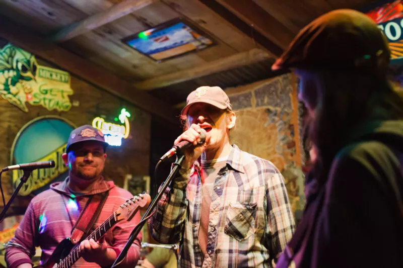 Swamp Zen performs at the  2016 Creekside Cantina Party