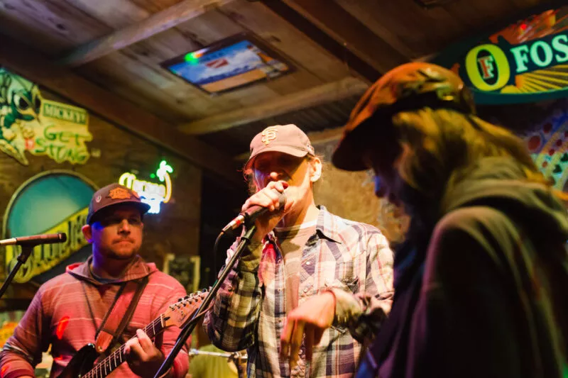 Swamp Zen performs at the  2016 Creekside Cantina Party