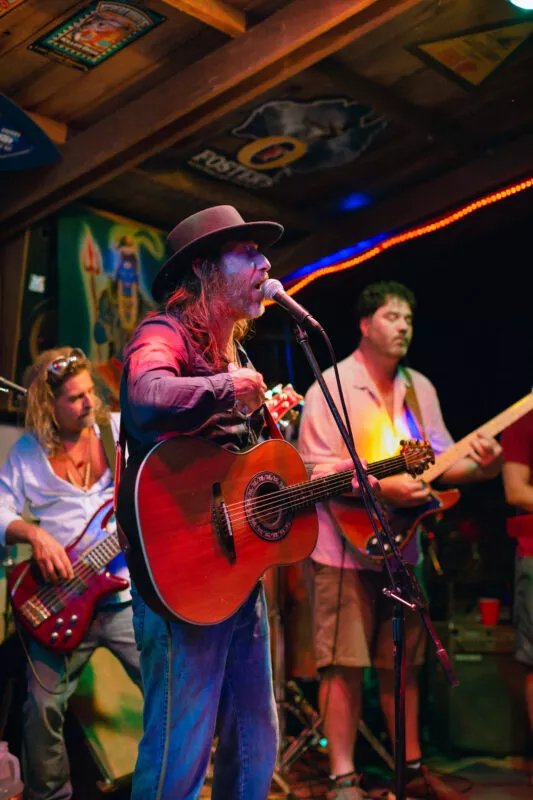 Swamp Zen performs at Creekside Cantina, 2018