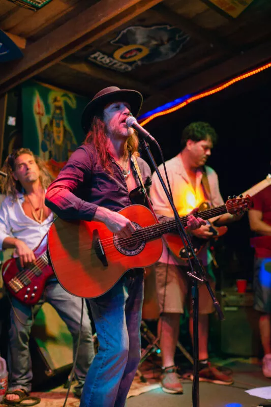 Swamp Zen performs at Creekside Cantina, 2018