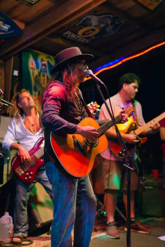 Swamp Zen performs at Creekside Cantina, 2018