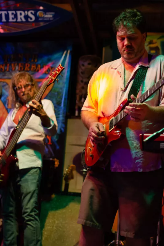 Swamp Zen performs at Creekside Cantina, 2018