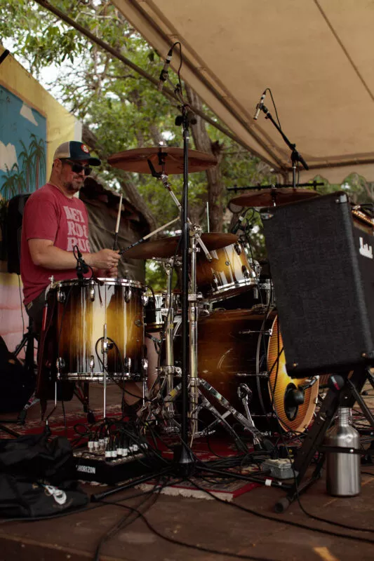 Turn Signal performing at Lambstock - Chico, CA, 2022.