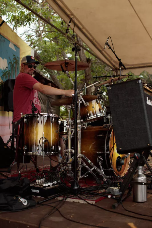 Turn Signal performing at Lambstock - Chico, CA, 2022.