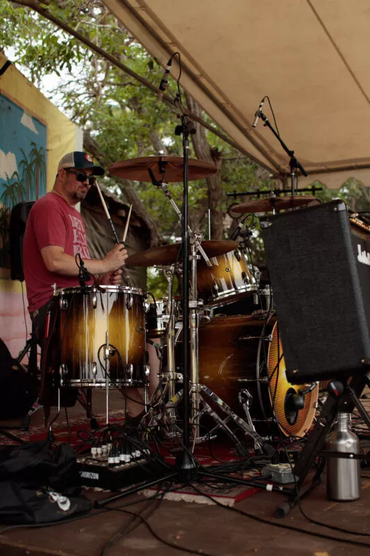 Turn Signal performing at Lambstock - Chico, CA, 2022.