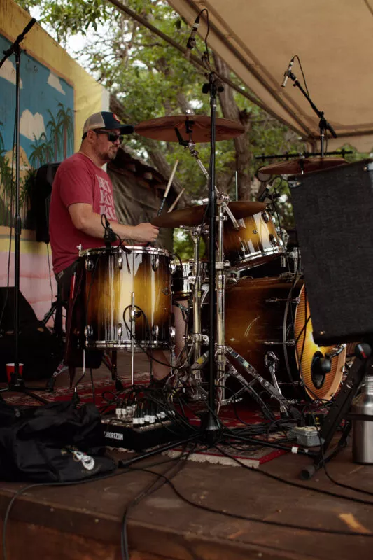 Turn Signal performing at Lambstock - Chico, CA, 2022.