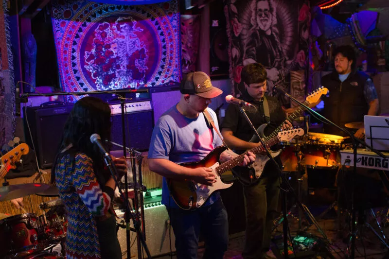 Swamp Zen performs at the  2016 Creekside Cantina Party